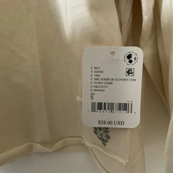 Free People Movement Inspire Logo Layer long-sleeve t-shirt. NWT - Picture 3 of 7